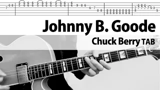 【TAB】Johnny B. Goode - Chuck Berry ギターカバー