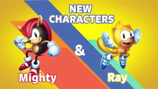Sonic Mania Plus Trailer - first footage of Mighty & Ray in action!