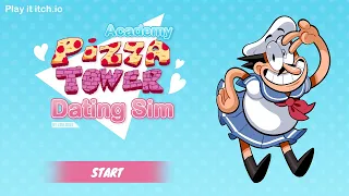 Pizza Tower Academy - Dating Sim - Full Gameplay