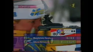 Биатлон, Олимпиада 1998, Нагано, индивидуальная гонка, женщины