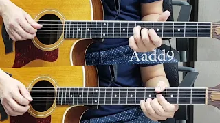 [Bread] If  (Chords& Melody)- Two Guitar version