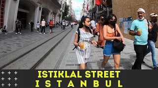 4k Istanbul Turkey walking tour | Istiklal caddesi Istanbul | 4k 60fps(UHD) | MAY 2021