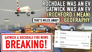 Gatwick Airport / Rochford Salvage Fire Updates - EV TO BLAME - Surprised?!