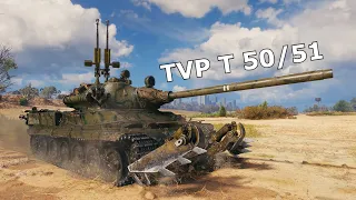 World of Tanks TVP T 50/51 - 5 Kills 9,3K Damage