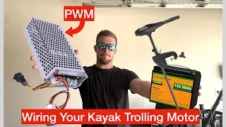 WIRING your KAYAK for a TROLLING MOTOR (How to)