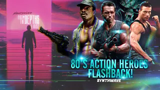 Nightdriver - From the Depths I Rise (80s action heroes flashback) | Synthwave