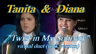 Diana Ankudinova & Tanita Tikaram "Twist in My Sobriety" (virtual duet-rock version) ,Диана & Танита