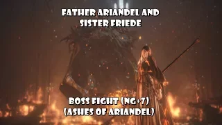 Dark Souls 3 | Father Ariandel and Sister Friede Boss Fight (NG+7) (Ashes of Ariandel)