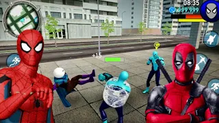 Süper Kahraman Örümcek Adam Oyunu #42 - Spider Ninja Superhero Power Spider - Android Gameplay