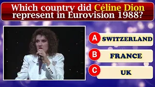 Eurovision History Trivia Quiz - 20 Questions #quiz #eurovision