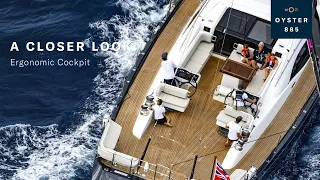 A Closer Look: Oyster 885 Ergonomic Cockpit | Oyster Yachts