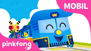 Kereta | Lagu Mobil | Kartun & Lagu Anak Bahasa Indonesia | Pinkfong dan Baby Shark