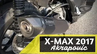 X-MAX 300 with Akrapovic - Start Up & Sound