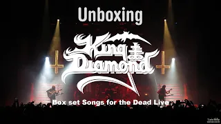 Unboxing King Diamond box set Songs for the Dead Live