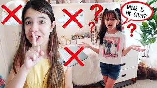 TAKING MY SISTER'S THINGS TILL SHE NOTICES | Emily and Evelyn