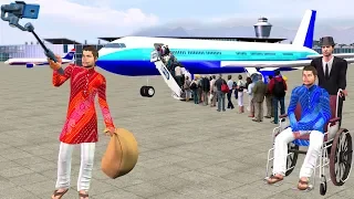उड़ान यात्रा Flight Yatra Comedy Video   Hindi Village Funny