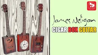 Необычные Сигарбокс гитары J.N CASK (  Cigar Box Guitar )