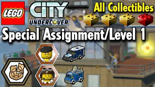 Special Assignment, Level 1 'Rooftops' All Collectibles (100% Guide) in LEGO City Undercover