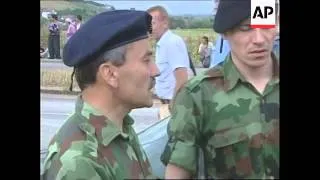 KOSOVO: RUSSIAN TROOPS STANDOFF WITH K-FOR TROOPS (2)