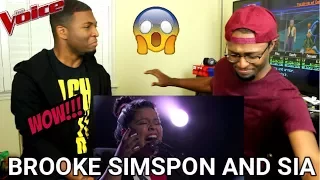 The Voice 2017 Brooke Simpson and Sia - Finale: "Titanium" (REACTION)