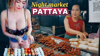 the BEST night market in PATTAYA : street food & shopping [HANGOUT OF THE RUSSIANS] #pattaya