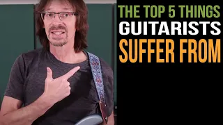 Top 5 Things Guitar Players Suffer From that Civilians Just Don't Understand