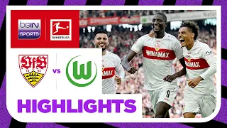 VfB Stuttgart v Wolfsburg | Bundesliga 23/24 Match Highlights