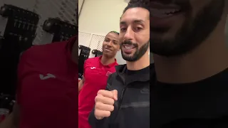 مشيت أنا و نبيلة نتفرجو في كومبا ديال البوكس 🥊بين مغربي و جزائري 🇩🇿 شوفو شكون ربح 😳