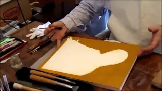 Gilding an icon