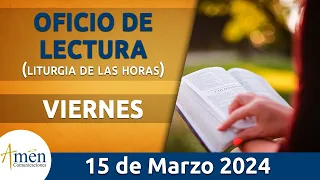 Oficio de Lectura de hoy Viernes 15 Marzo 2024 l Padre Carlos Yepes l Católica l Dios