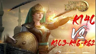 K140 vs K103  K46  K62 Efsanevi Savaş / Days Of Empire / Muhteşem Osmanlı / الامبراطورية العثمانية