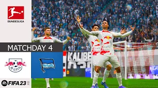 FIFA 23 | RB Leipzig - Hertha Berlin | Bundesliga 2022/23 Matchday 4