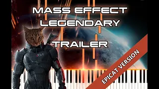 Mass Effect Legendary Edition - Trailer Music - Dauntless - Piano - Epicat Player