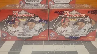 Pt 3 2024 Topps Bowman blaster boxes (this product is 🔥) *we HIT back to back JACKS 🤯🔥*