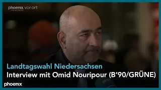 Niedersachsen-Wahl: Interview mit Omid Nouripour am 09.10.22