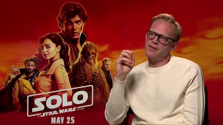 Paul Bettany talks Dryden Vos in Solo: A Star Wars Story