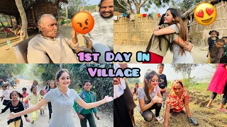 🥰 Gaon ki Girlfriend aai Mujse milne & Kaka Ho gaye Gussa😡First Day in my village Bindass Kavya