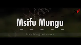 MSIFU MUNGU BY BONNY KARIMU TRAILER... SDA nyimbo za Kristo no. No.12