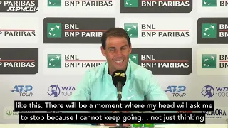 Tennis | "Let’s see for how long I can keep going."– Nadal on playing with pain.