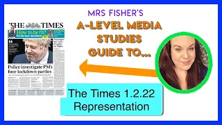 A Level Media - The Times 1.2.22 - Representation