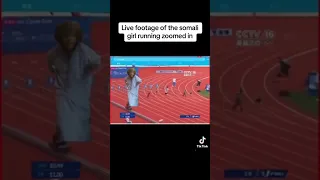 Somali girl running full clip !