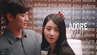 moon young x kang tae ; adore you | psycho but it's okay [ f m v ]