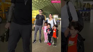 #sunnyleone  and #danielweber  along with the kids are leaving the city for their Christmas Holidays