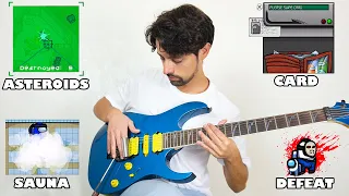 Among Us sounds on guitar 2 (tasks)