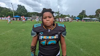 Duval Jags' 6u Christian Lang post game interview with DreamKingFilmz