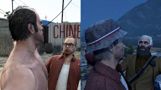 The Protagonists Knocks Out Ron Jakowski (GTA V)