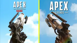 Apex Legends Mobile VS Apex Legends PC - Weapon Sound & Animation Comparison