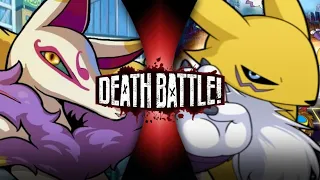 Kyubi vs Renamon (Yo-Kai Watch vs Digimon) Death Battle Fan Made Trailer