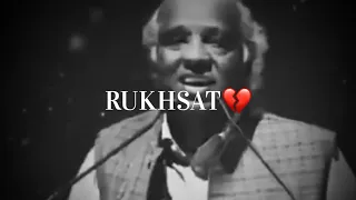 RIP 😭 | Dr. Rahat Indori Shayari Status 💖 | Poetry | Rahat Indori Best Shayari Whatsapp Status