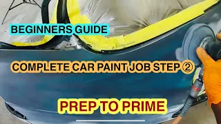 HOW TO RESTORE YOUR CAR GUIDE; EPISODE 2 PREPARING FADED PAINT FOR PRIMER